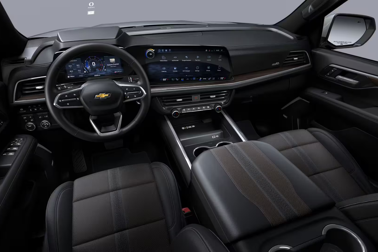 Chevrolet Suburban Premier executive SUV interior ABG Transport