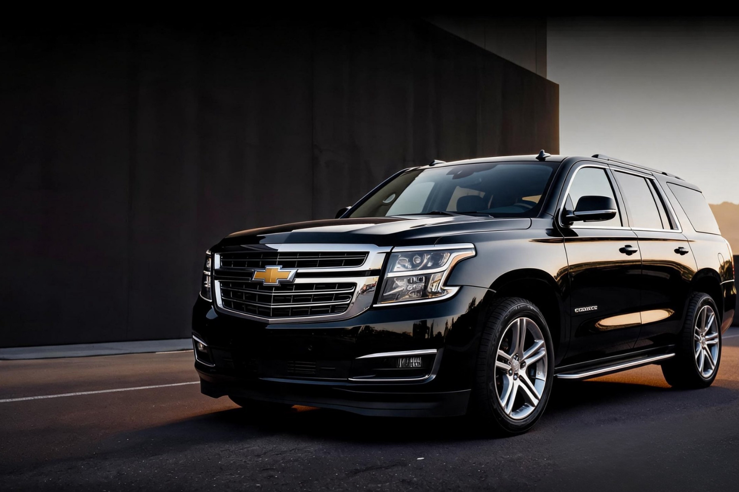Chevrolet Suburban Premier executive SUV interior ABG Transport